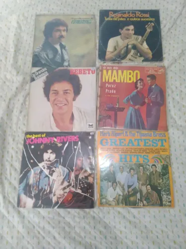 LP Samba Rock Lote com 12 LPs