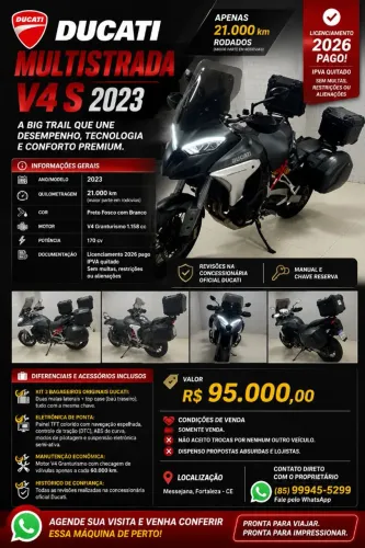 Ducati multistrada V4