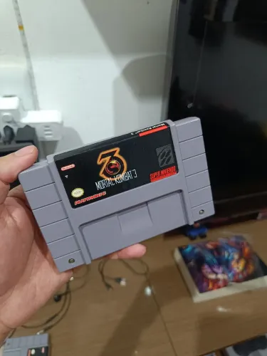 Jogo de super Nintendo mortal Kombat 3 Playtronic