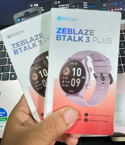Zeblaze vibe btalk 3 plus promoção dias dos pais s139