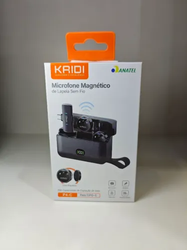 Microfone De Lapela Tipo C