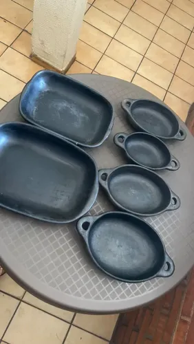 Vendo panelas de barro