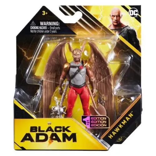Black Adam - Adão Negro Boneco Hawkman Articulado 10 cm - Sunny