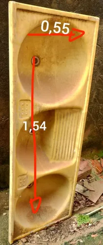 TANQUE TRIPLO DE MÁRMORE 