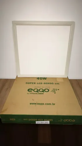 PAINEL LED 62X62 40W DE EMBUTIR BARATO 
