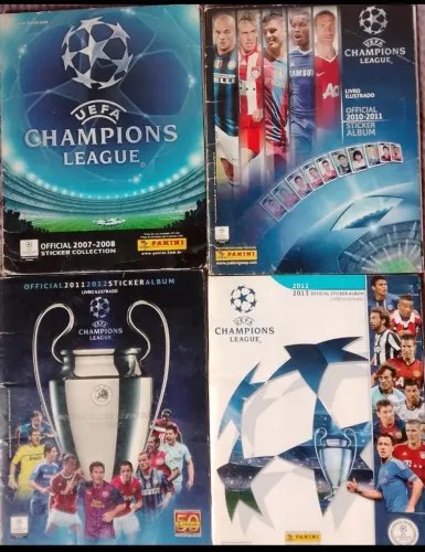 Álbuns completos UEFA Champions League