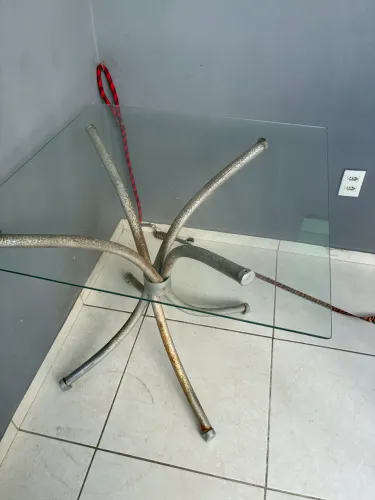 Mesa de Vidro 4 lugares