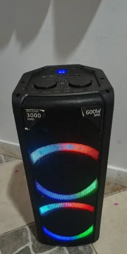 Caixa de som Pulse SP504 de 600W RMS, 