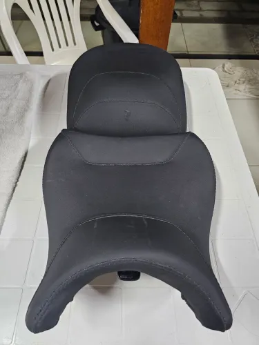 Banco Confort do Pedrinho NC 750x/NC700 (Até 2021) - Soft Gel no Banco do piloto e garupa