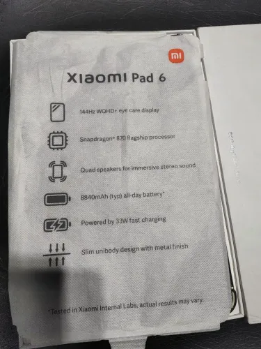 Tablet Xiaomi Pad 6 ( Aceito Cartão)