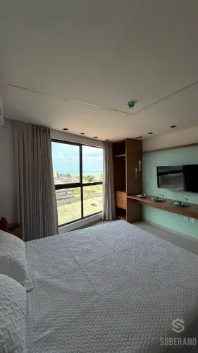 Flat mobiliado à venda, 24 m² por R$ 350.000 - Ponta de Campina - Cabedelo/PB