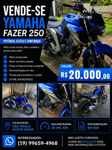 Moto Feizer 250 Cilindradas