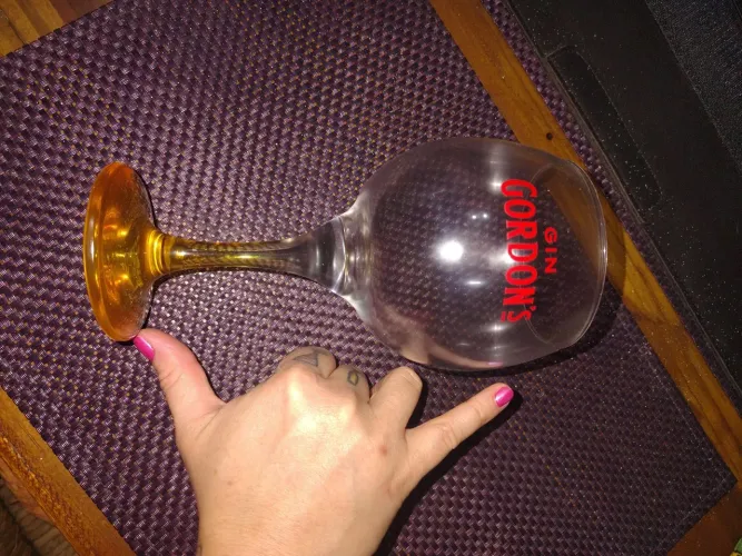 Taças de vidro para gin tônica ou drinks