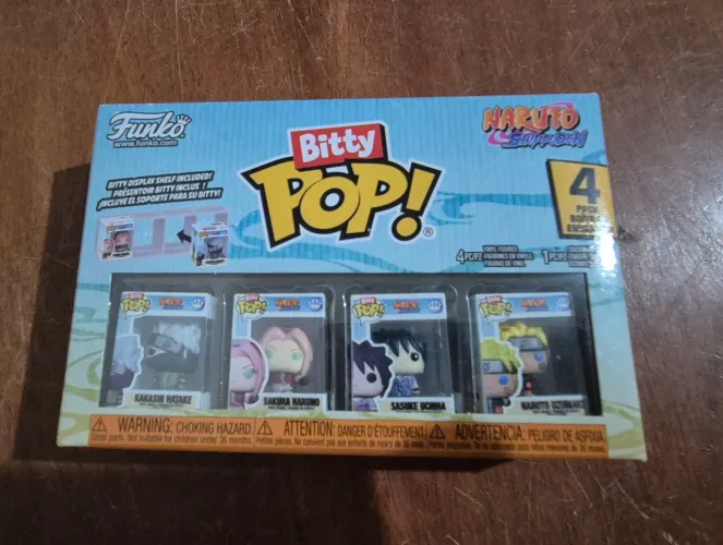 Funko Bitty Pop (Lacrado) Original - Naruto Time 7