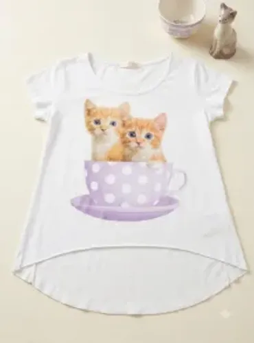 Vende-se t-shirt gatinho