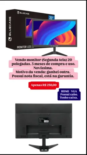Segunda Tela. Monitor