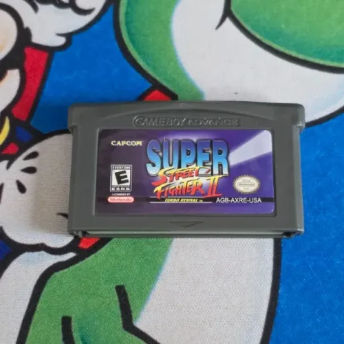 Cartucho Super Street Fighter II Para Game Boy Advance