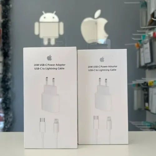 Carregador para iPhone completo turbo 25w com fonte a cabo novos com garantia 