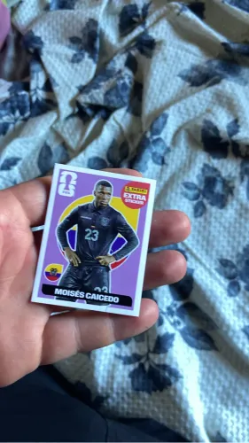 Figurinha Legend Caicedo Roxa