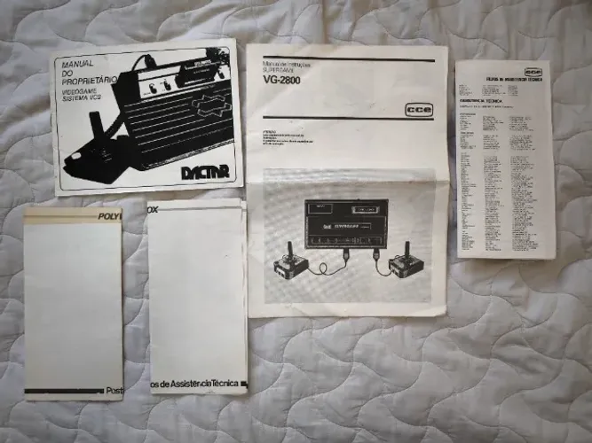 Manuais do Dactar, CCE - Atari 2600 Polyvox