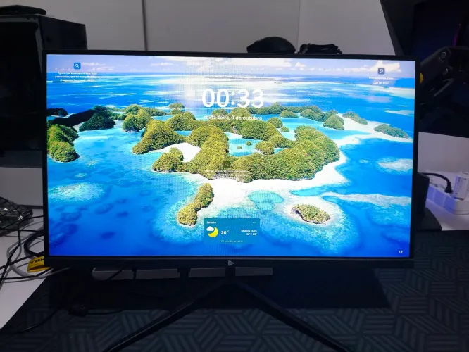 Monitor Grasep 21.5" FULL HD 100Hz<br>100%, sem marcas de uso.