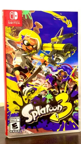 Splatoon 3 - Nintendo (com atualização grátis para Switch 2)  - Mídia Física