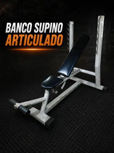 Banco Supino regulável musculação