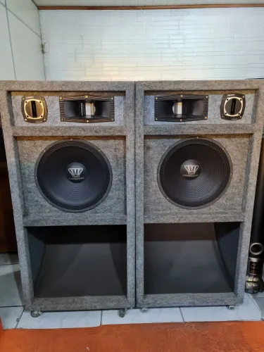 Caixas túnel projeto JBL