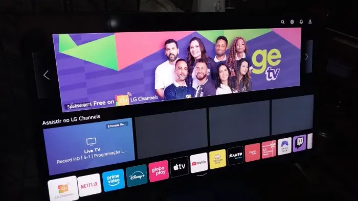 Tv Smart 50 4k Alexa Lg Comando de Voz Inteligencia Artificial Bordas Infinita