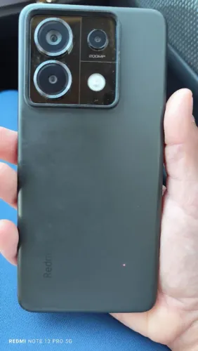 REDMI NOTE 13 PRO 5G com preço baixo para quem pegar trocar a tela trincada. Funcionando 