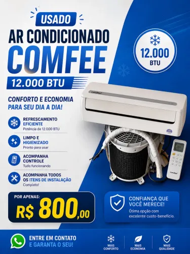 ? Ar-Condicionado Comfee 12.000 BTU