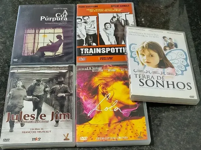 Filmes diversos em DVD