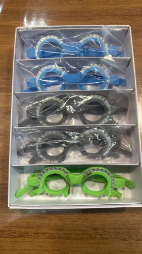 Kit de Armações de Prova Trial Frame - 5 Peças - Novas