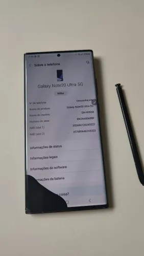 Samsung Galaxy Note20 (Para retirada de peças)