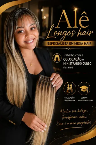 Mega hair profissional 