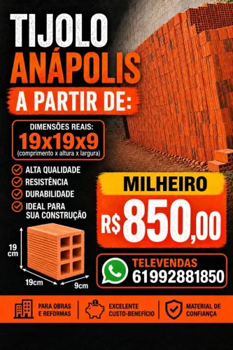 Tijolos Anápolis 