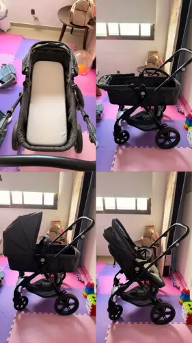 Carrinho e Cadeirinha de Bebê Poppy Cosco