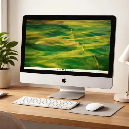 Computador Apple iMac A1224 Intel E8135 2.4GHz RAM 4GB HD 512GB ChromeOS Flex All-In-One