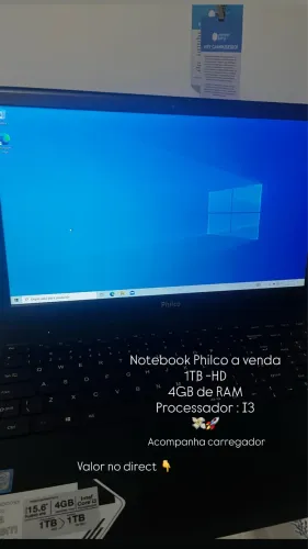 Notebook Philco 