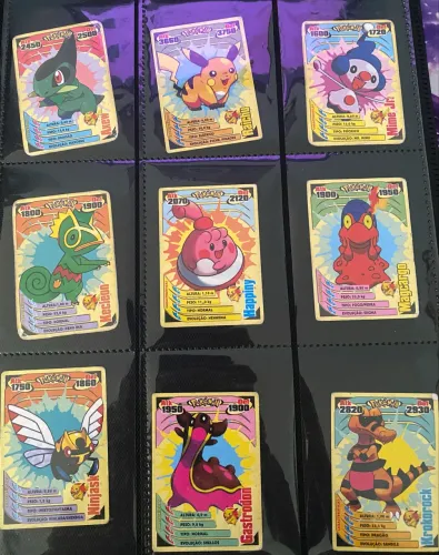 36 cards game pokemon figuras a venda