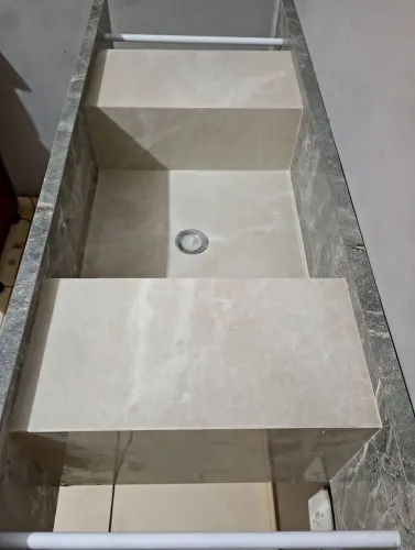Cuba de porcelanato 