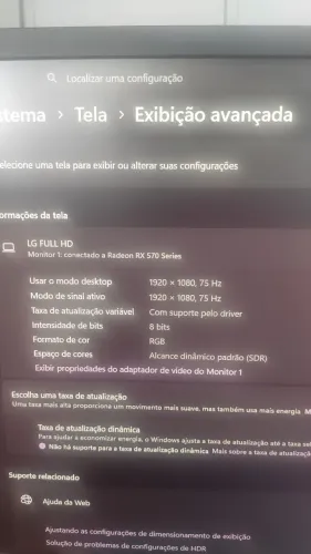 Monitor LG 24pl excelente