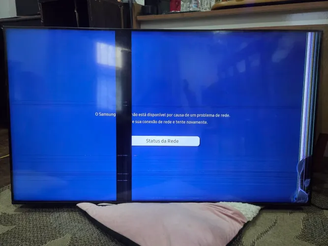 Televisão samsung 4k 50 polegadas *DEFEITO*