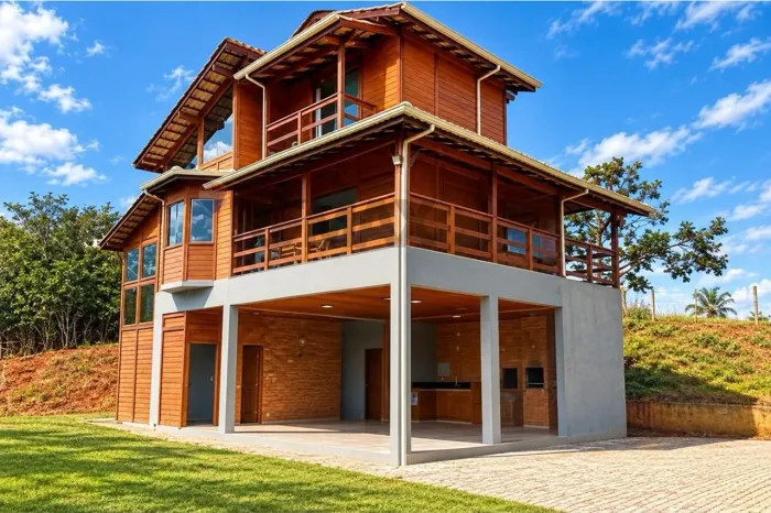 Casa de Condomínio 4 Quartos, 188 m², área de Lazer Completa. Jequitibá/MG