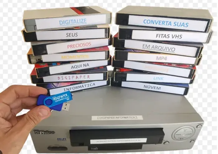 converta agora mesmo suas fitas vhs para dvd serviço ´rápido 12,50
