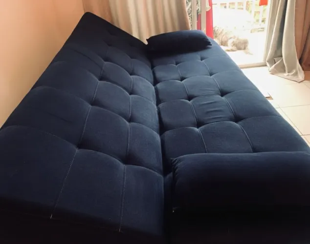 Sofá Retrátil  3 Lugares Confortável - Urgente (Motivo Mudança)