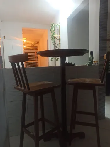 Mesa bistrô madeira