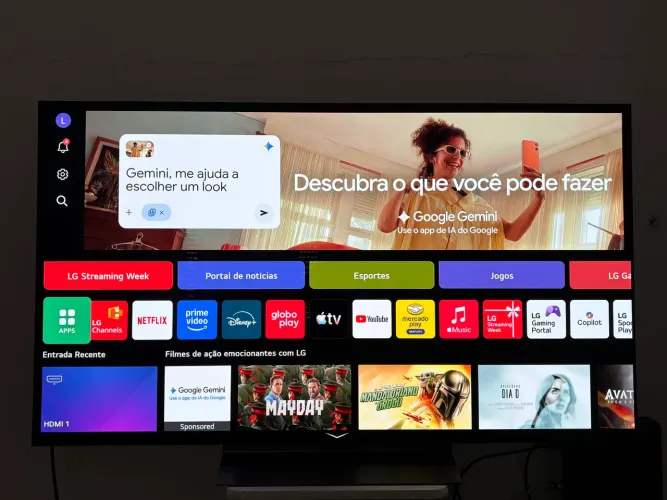 Smart TV LG OLED evo 55" C4 4K OLED, webOS25