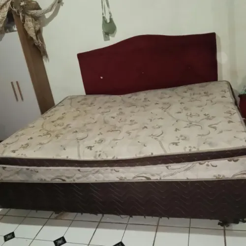 Cama Box Casal, sem a cabeceira