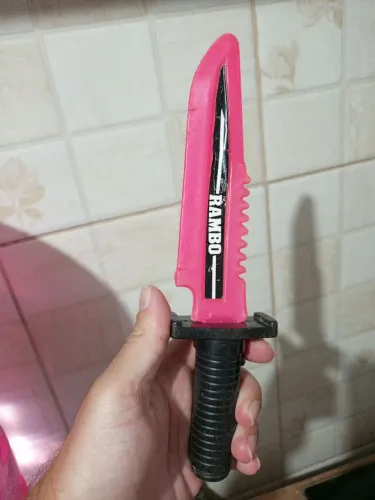Faca Rambo Stallone Brinquedo 